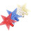 PVC Christmas Tree Topper Star 20cm Blue 3