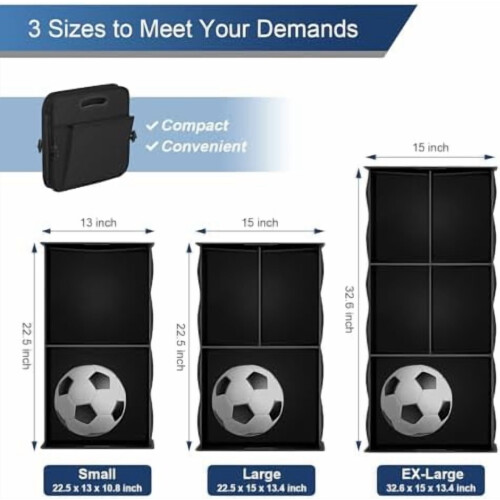 Car Trunk Organizer 72L Waterproof Collapsible 2