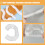 Kitchen Appliance Covers White Elastic30Pieces 3