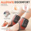 Trådløs fodmassager med vibration, varme og kompression 5