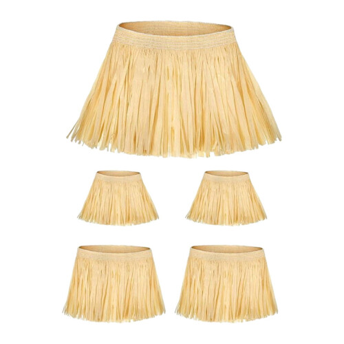 Fugleskremsel-stråkostymesett - Raffia, 5-delt 2
