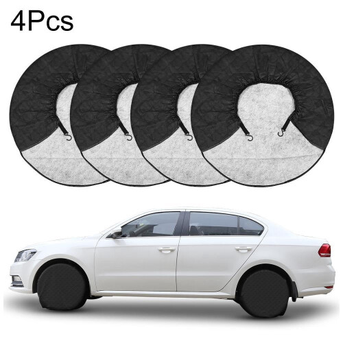 4 τεμάχια Universal 24"-26"/27''-29"/30''-32"/36''-39" Θήκη κάλυψης ελαστικών αυτοκινήτου SUV με 2