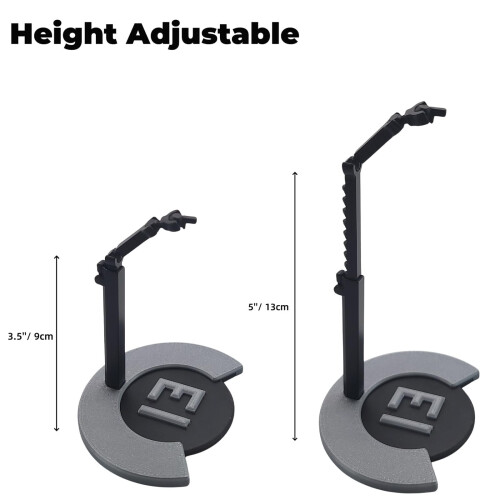 Supporto per action figure T13 stampato in 3D – regolabile 1