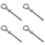 Golfari di sollevamento in acciaio inox M10100, 2 pezzi 8