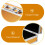 FRCOLOR Trousse de rangement portable pour outils d'oreille multifonctions 6