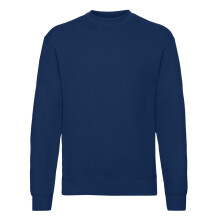 (XXL, Navy) Fruit of the Loom Mens Classic Set-in Sweatshirt