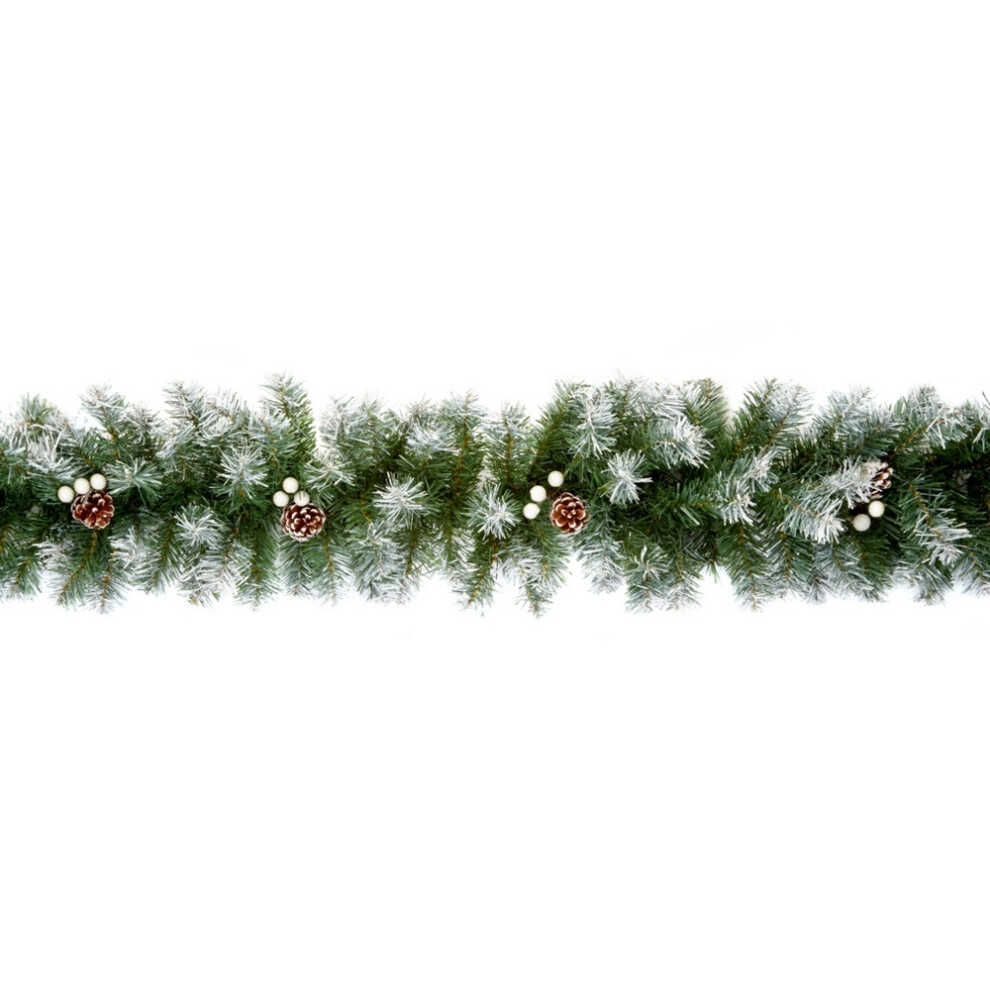 Premier Snow Tipped Artificial Garland