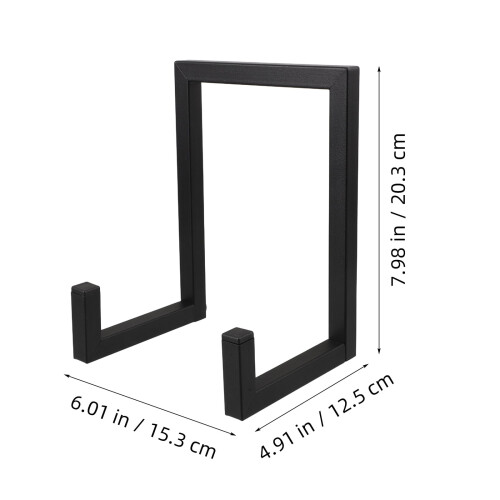 Θήκη δίσκων βινυλίου Worgeous Metal Retro Organizer δίσκων για άλμπουμ Θήκη αποθήκευσης δίσκων 1