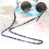1 πακέτο ιμάντων γυαλιών ματιών για γυναίκες, αλυσίδα γυαλιών 70 εκ., 2