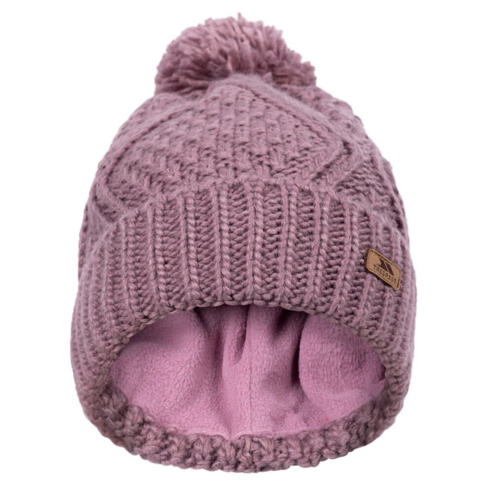 Trespass (One Size, Rose Tone) Womens/Ladies Zyra Knitted Beanie