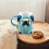 Mug en céramique motif teckel avec anse 3D, 35 cl 4