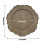 6 farfurii acrilice rustice cu efect de lemn, 33 cm 3