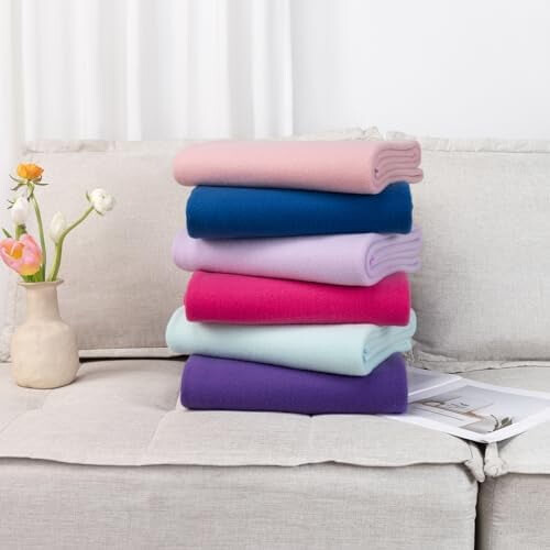 Κουβέρτες Polar Fleece σε συσκευασία 6 τεμαχίων 50x60 ιντσών 2
