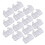 100 Pcs Hardware Accessories Drawer Brackets White Drawers Man 5
