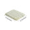 Groen pluche stoelkussen van polyester, 15,75 x 15,75 inch 3