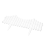 KCT KCT 6 Pack -  Interlocking Flexible White Picket Fence Garden Borders - 48 Pieces Total 3