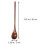 Colher de mel de madeira com cabo longo 2