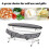 Pizza Rocker Cutter Rostfritt Stål 14 Tum 4