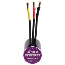 3650 Waterproof Brushless Motor 3.17mm D Axis for 1/8 1/10 RC Car Boat Off-Road AXIAL SCX10 4300KV