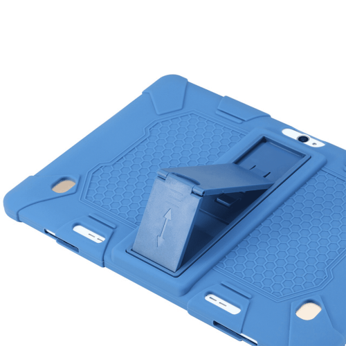 Capa para tablet Android de 10,1 polegadas resistente a quedas, feita de silicone, na cor verde escura. 2