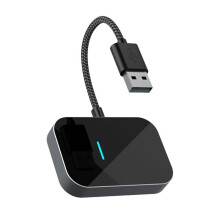 2-in-1 -Adapterbox für Autoradio mit CarPlay-Anschluss und Kabelanschluss