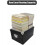 Collapsible Keepsake Box with Metal Corners & Lid 4
