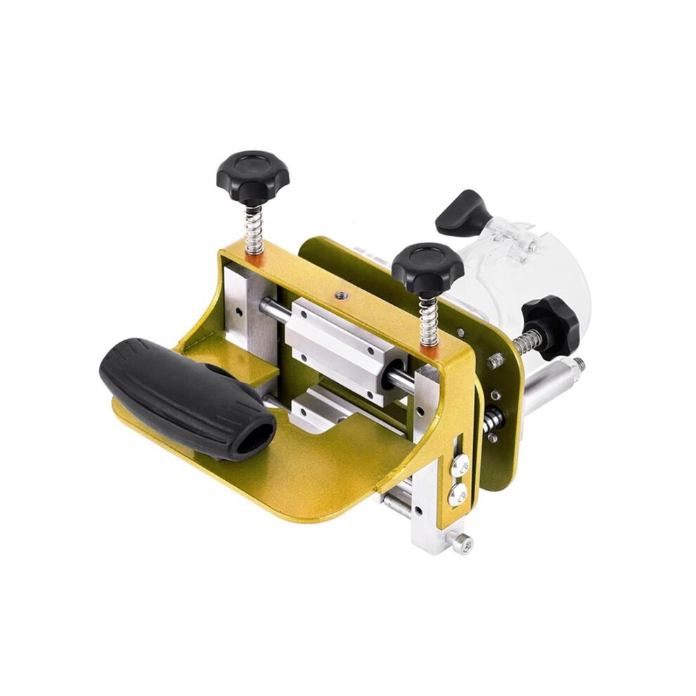 Mortising Jig For 65Mm Trimming Machine 2 In 1 Slotting Bracket Invisibles Fasteners Punch Locator Linear Track Tool 4713418330114