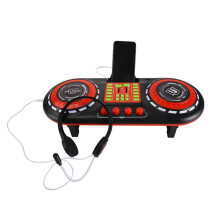 DJ Mixer for Kids Toys DJ Turntable Music Mixer Toy Multi Function Percussion Musical Toy Connectable Phone