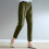 Calça feminina de linho cor sólida, com bolsos e modelagem reta. 4