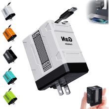 120W 2-v-1 rýchlonabíjačka s výsuvným modulom a