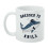 Dressed to Krill Whale Kill Funny Humor White Mug 3