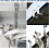 3-Way 4"x4"x4" PVC Y Duct Splitter Fitting, Socket-Socket-Socket, for Vent/Exhaust/DWV, White 4