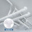3-Way 4"x4"x4" PVC Y Duct Splitter Fitting, Socket-Socket-Socket, for Vent/Exhaust/DWV, White 5