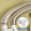 3-Way 4"x4"x4" PVC Y Duct Splitter Fitting, Socket-Socket-Socket, for Vent/Exhaust/DWV, White 6