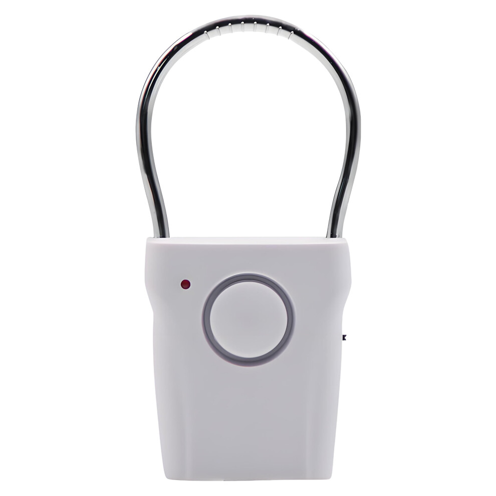 Abs Home Security Alarm For Door Knobs & Windows Â Tool-Free Install, Seamless Window Alarm, 0.27X0.07x5.47 In Motion Sensor, White 9180479732952