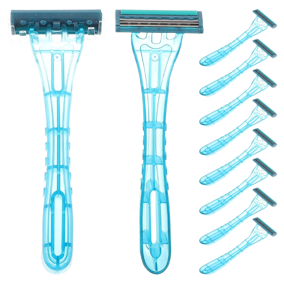 20pcs Disposable Shavers Women Men Razors Tool Metal Shavers Body Hair Trimmer Leg Arm Body Hair Razor Women Men Body Shaver