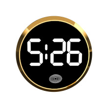 Digital Clock for Vehicle - Stick-On Car Clock with LED Display Ideal for Cars Boats Bikes and Trucks Device