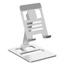 Tablet Holder Foldable Height Adjustable Non-slip Aluminum Alloy Heavy Duty Desktop Mobile Phone Stand Tablet Accessories