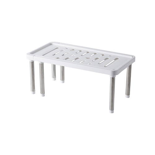 Expandable, Stackable, Foldable & Adjustable Cabinet Shelf Rack – Compatible with Kitchen, Pantry, Under Sink & Countertop Storage