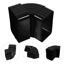 Aluminum Gutter Connectors Rain Downspout Elbows Corrugated