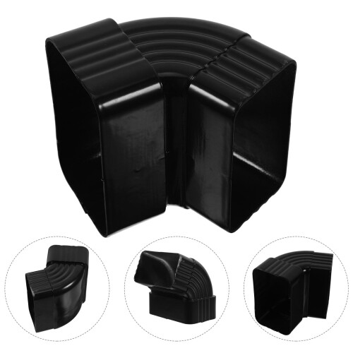 Aluminum Gutter Connectors Rain Downspout Elbows Corrugated