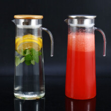 Dzbanek na zimną wodę z pokrywką, 1,5 l, do mrożonej lemoniady