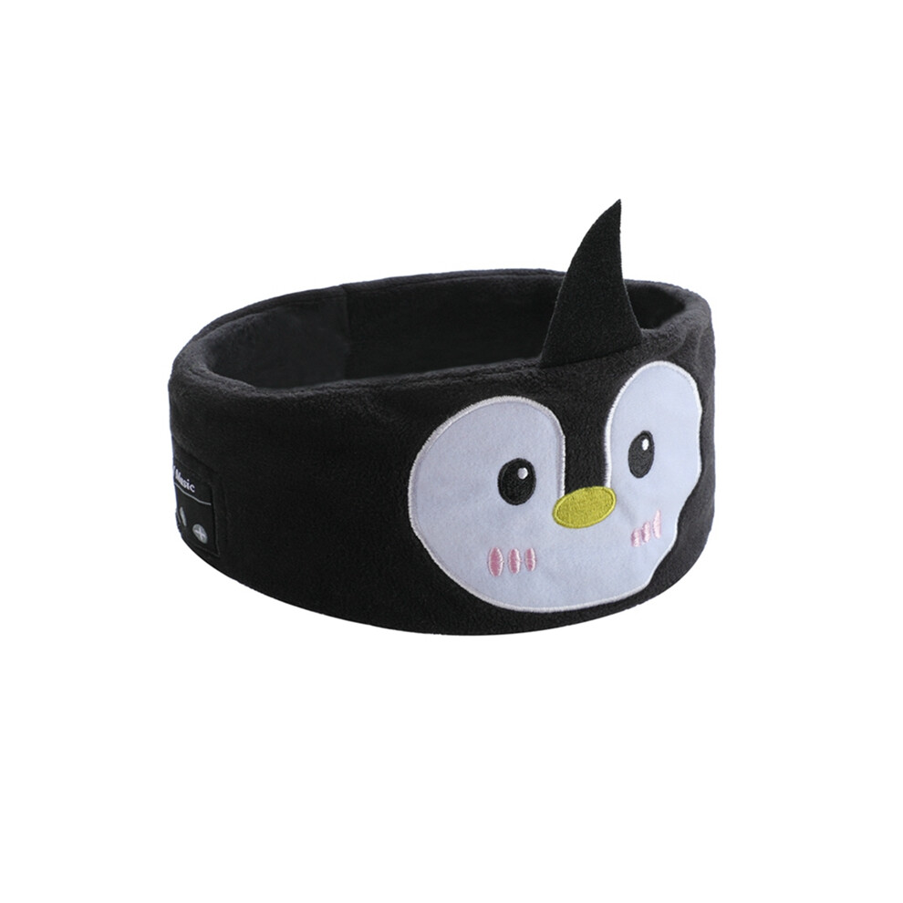 Penguin Bluetooth Sleep Headphones Headband Bluetooth 5.0 Black 7314280427048