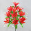 Buchet de crini artificiali albi cu 18 tulpini 7