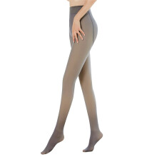 Fleece Lined Tights Women Sheer Translucent Tights Translucent Winter Thermal Warm High Waisted Leggings