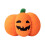 Φωτεινό λούτρινο παιχνίδι κολοκύθας για το Halloween, μαλακή κούκλα κολοκύθας και 4