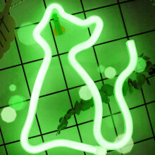 Neon Sign,Wall Neon Sign Light LED Neon Night Lamp USB Battery Powered Led Neon Light Sign Bedroom Decor
