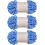 3 τεμάχια/300 γρ. Νήμα Loop, 100% πολυεστερικό νήμα Chenille Puffy για χειροτεχνίες 1