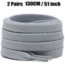 2pairs 0.31 Inch Wide Flat Shoe Laces For Sneakers, Shoelaces For Sneakers, Athletic Running Shoes Boot Strings