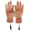 Heated Gloves for Women USB Waterproof Touchscreen Khaki 3